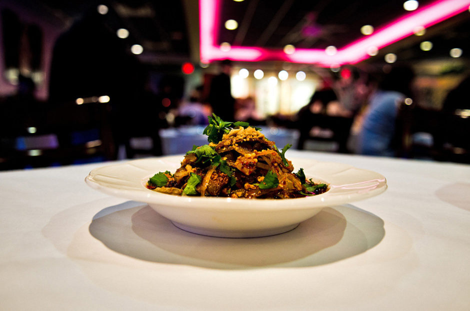 Chengdu 23's crispy tea-smoked duck. Photo Credit: Tom White for The New York Times