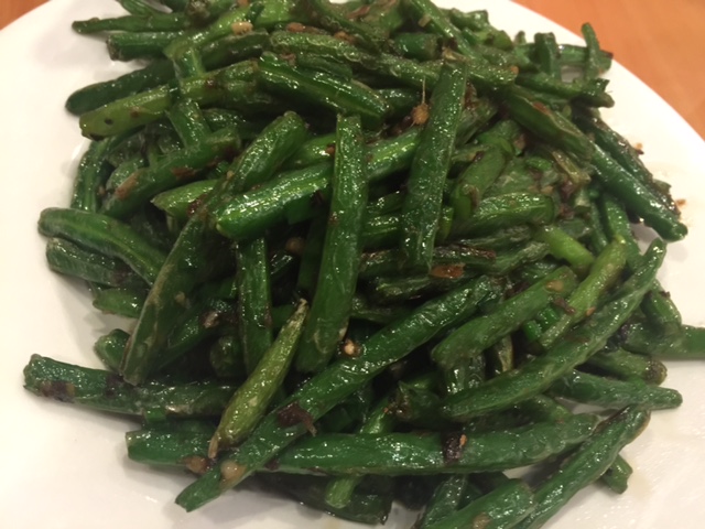 Dry Sautéed Green Beans