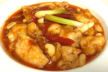 Flounder Filet with Whole Garlic and Hot Bean Paste Sauce at Chengdu 23