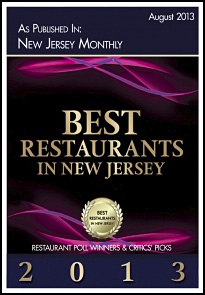 Best Restaurants in New Jersey 2013