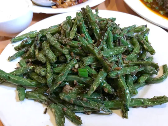 Chengdu 23 - String Beans with minced Pork