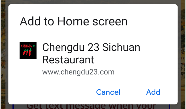 Add Chengdu 23 icon App for Android