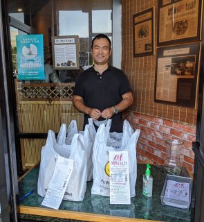 Chengdu 23 donated lunch and dinner meals for Wayne Township Volunteer First Aid Squad