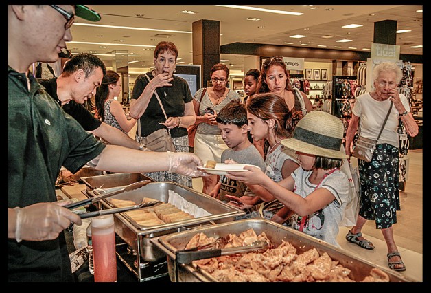 Tasting at Bloomingdale’s