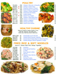 Poultry, Healthy Cuisine, Rice & Noodles